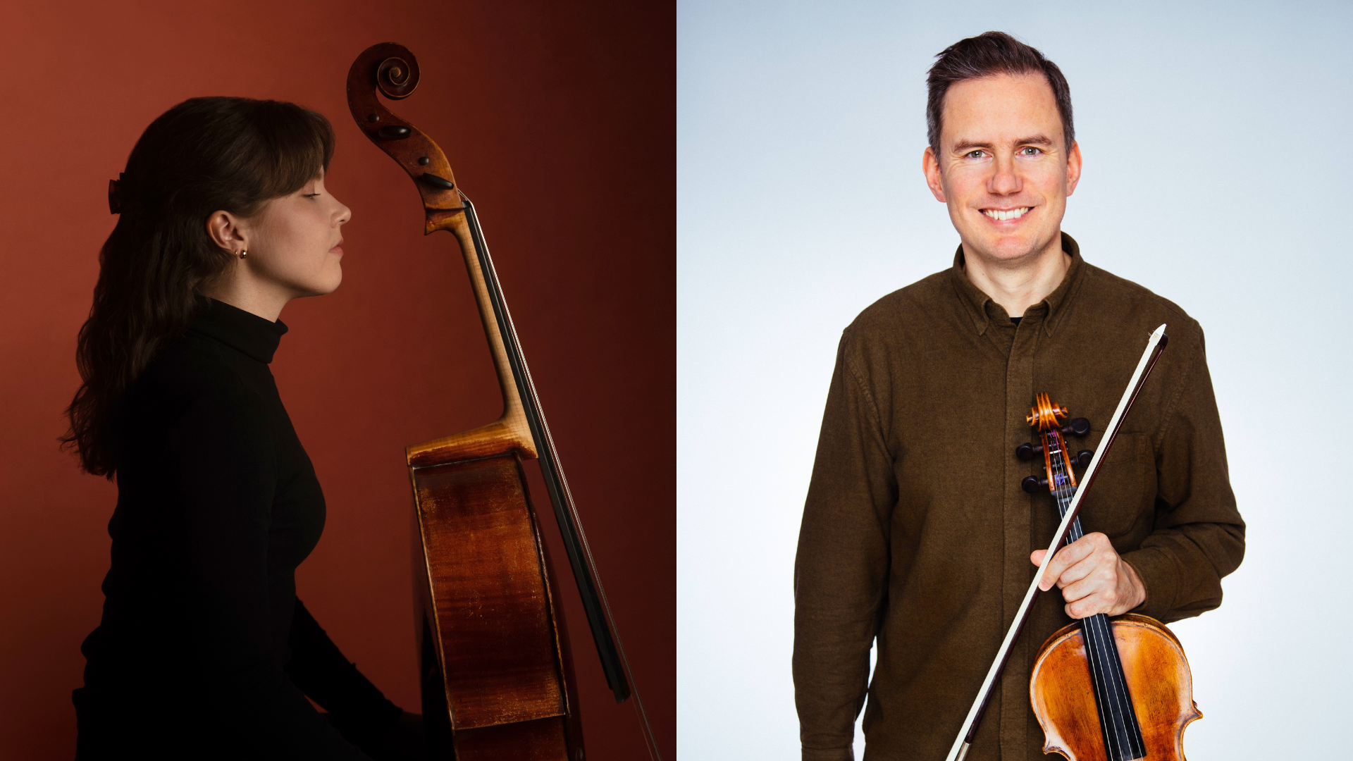 Sellisti Anna Westerlund ja alttoviulisti Atte Kilpeläinen